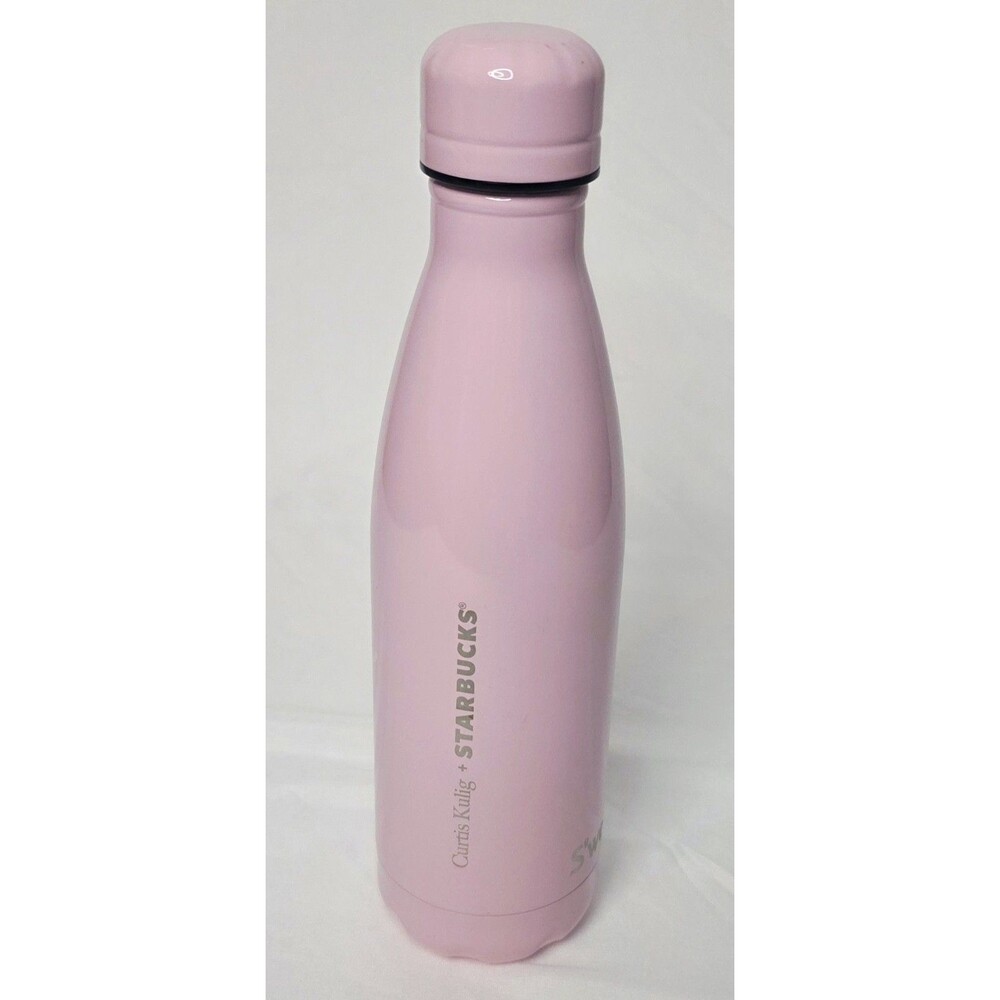 Starbucks × S'well Stainless Steel Water Bottle Curtis Kulig "Love Me" 17oz